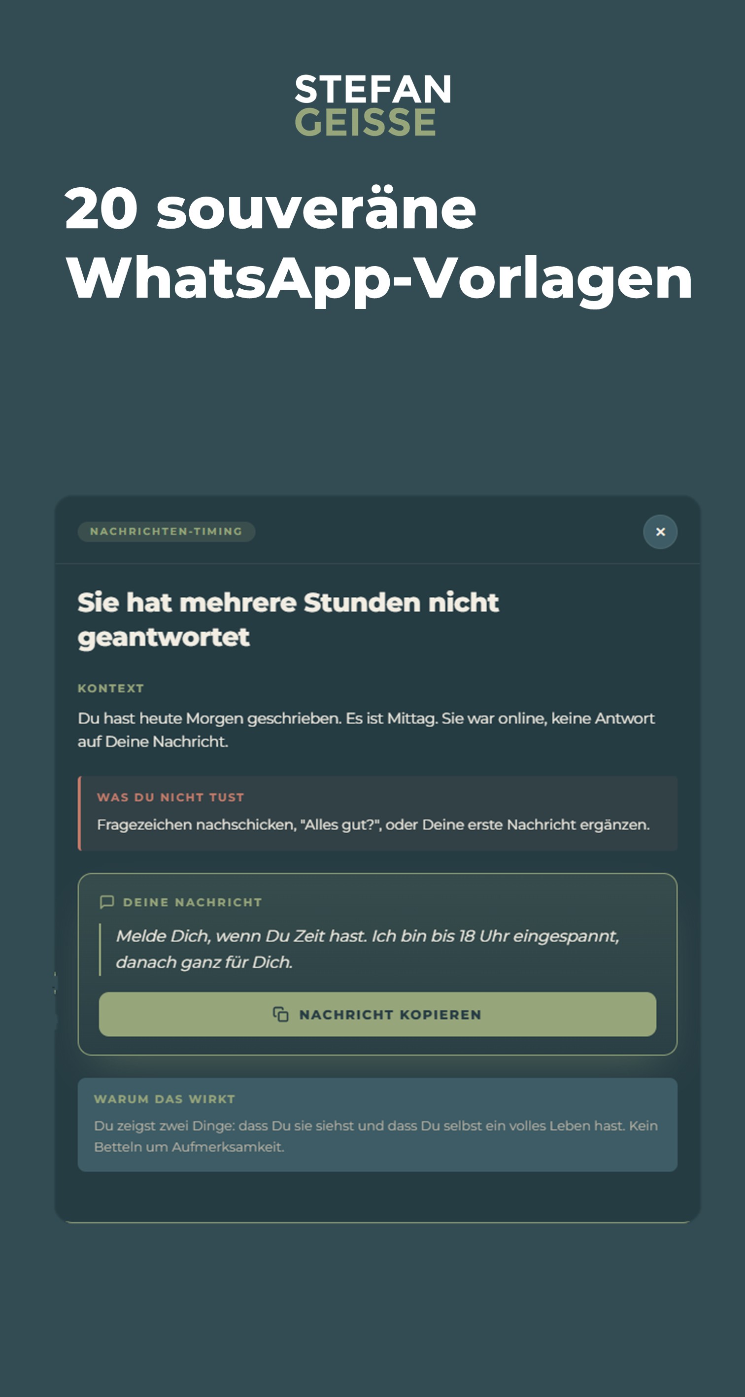 WhatsApp-Vorlagen